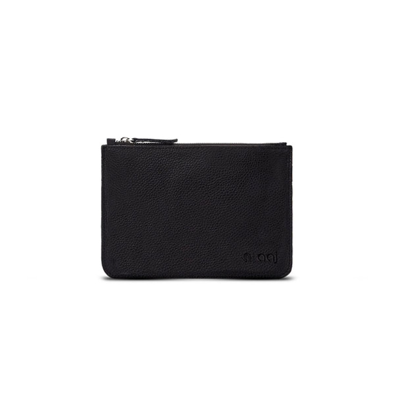 Leather Zipper Pouch