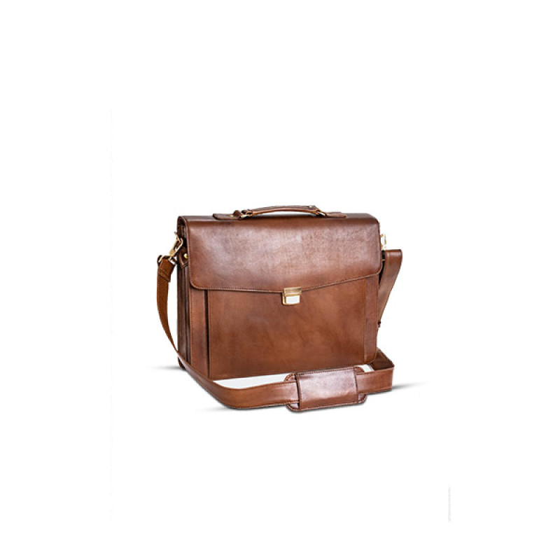 LEATHER CROSSBODY BAG FOR MEN