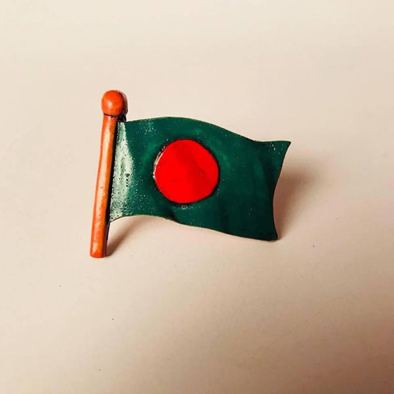 Fridge Magnet ''Bangladesh Flag''