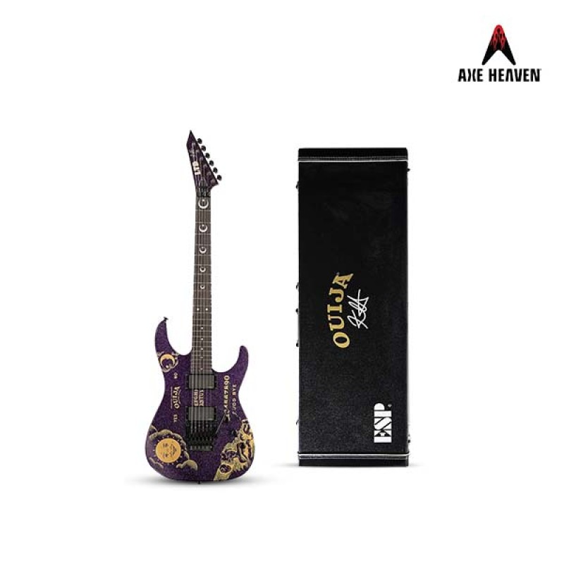 Kirk Hammett Signature “Ouija” Miniature Guitar Replica Collectable