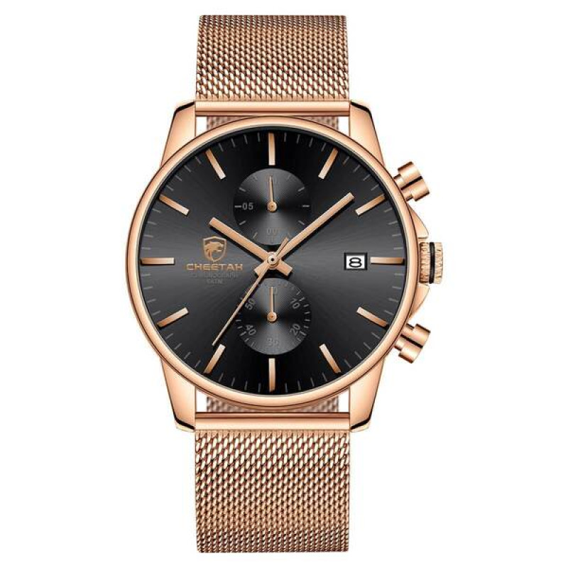 CHEETAH CH1604 ARISTO X2 - Men's Rose Gold Chronograph Watch