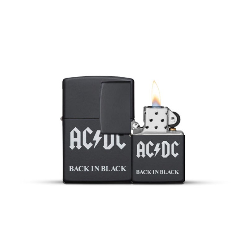 AC/DC BLACK DESIGN ZIPPO