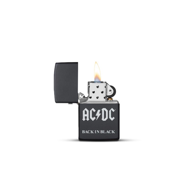 AC/DC BLACK DESIGN ZIPPO