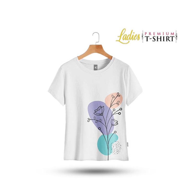 Women Premium Tee - Snow white