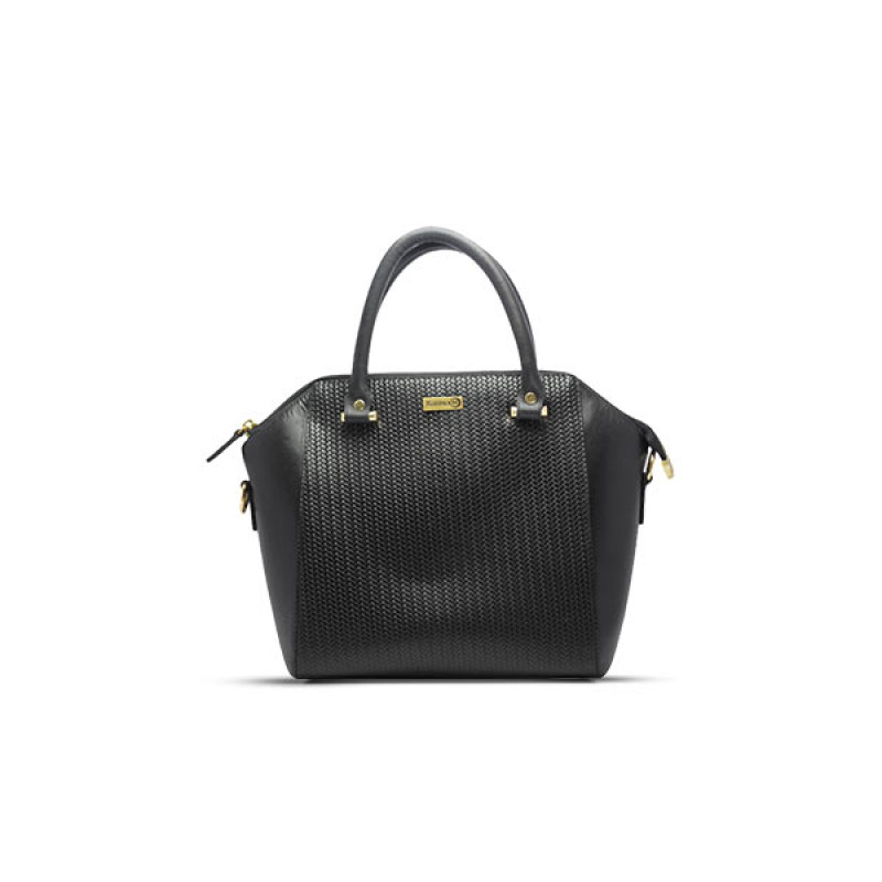 Black Leather Handbag