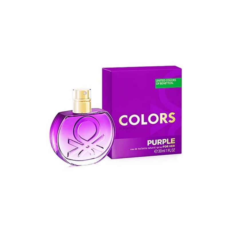 Benetton Colors Purple women EDT 80 ML Spray