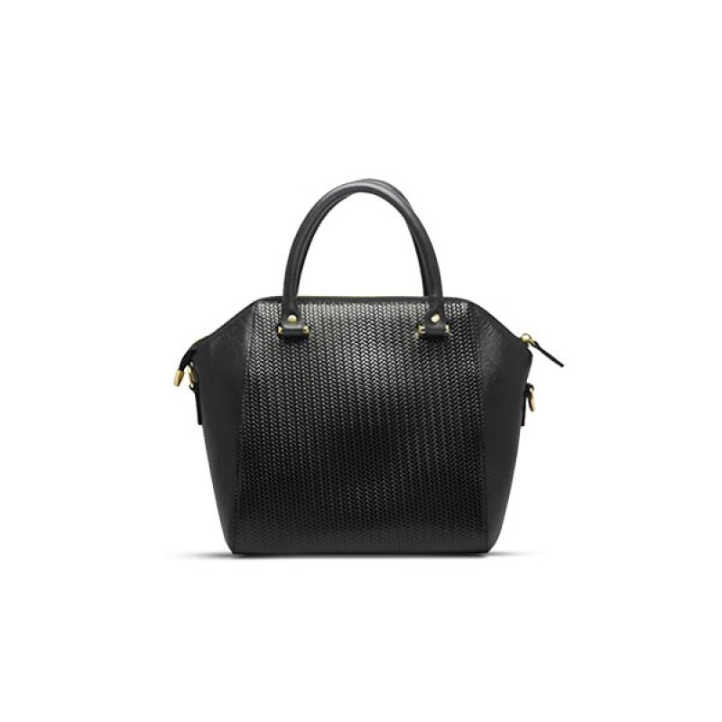 Black Leather Handbag