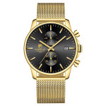 CHEETAH CH1604 ARISTO X4 - Men's Gold Chronograph Watch