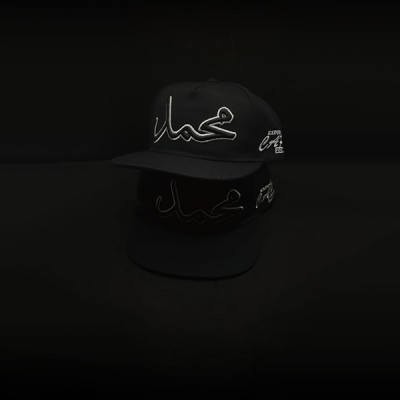 Black Cap With Embroidery