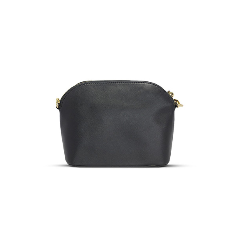 Black Leather Handbag