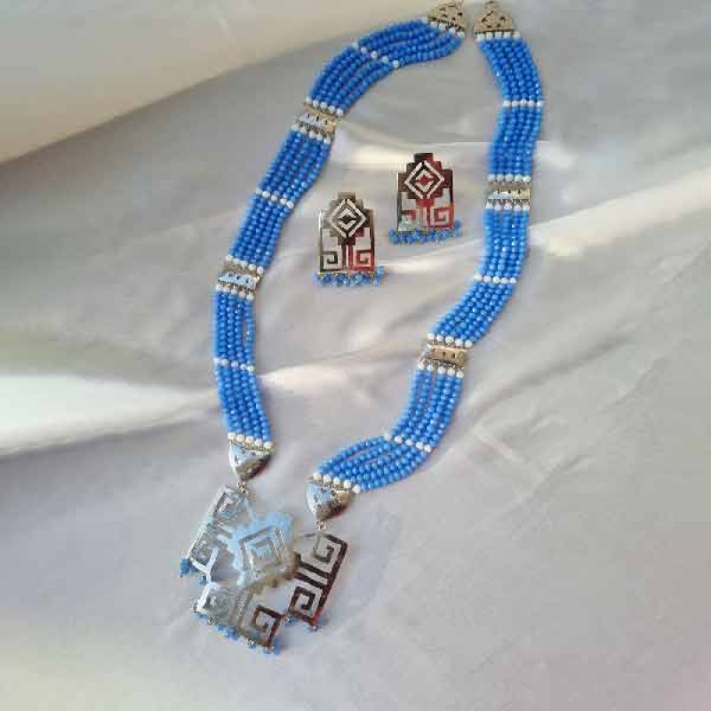 XENIA BLUE NECKLACE