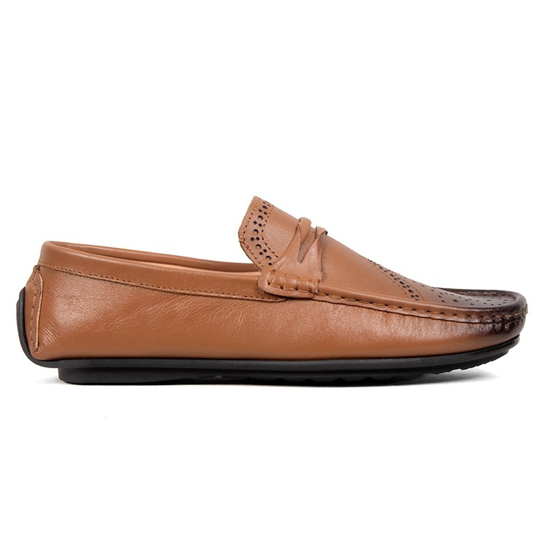 LEATHER LOAFER MOCASSINO SHOES FOR MEN