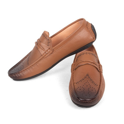 LEATHER LOAFER MOCASSINO SHOES FOR MEN