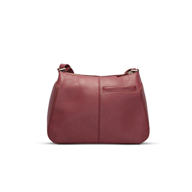 Red Leather Handbag