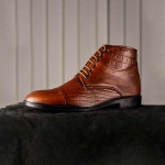 Alligator Boot- Brown