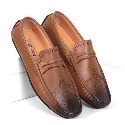 LEATHER LOAFER MOCASSINO SHOES FOR MEN