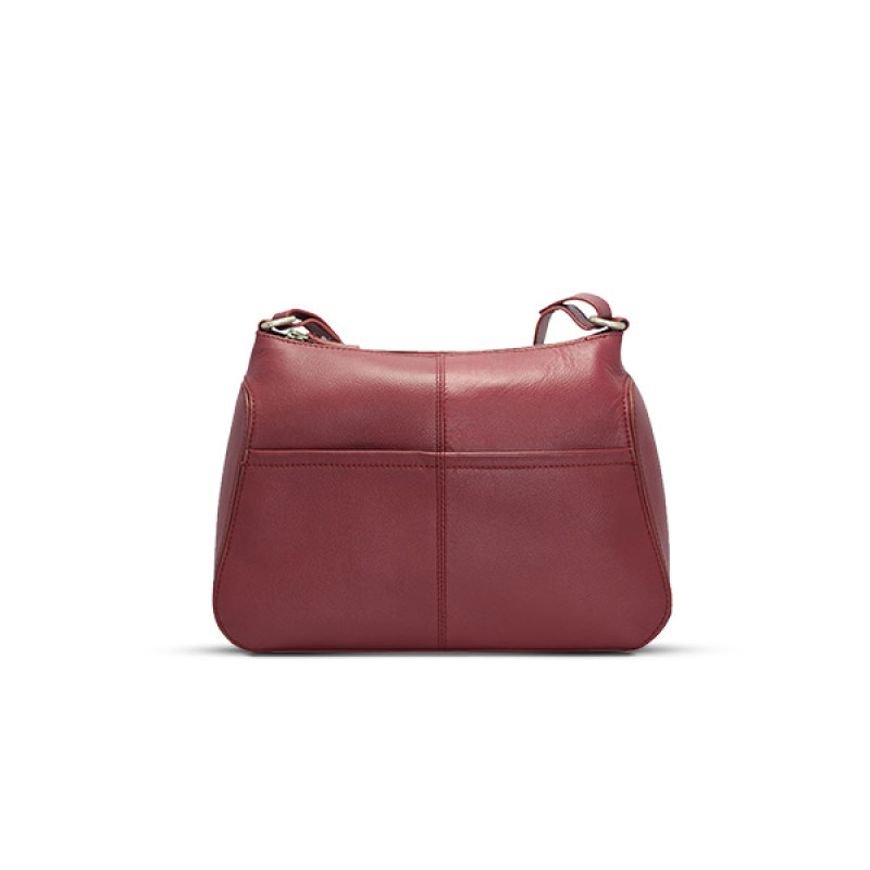 Red Leather Handbag