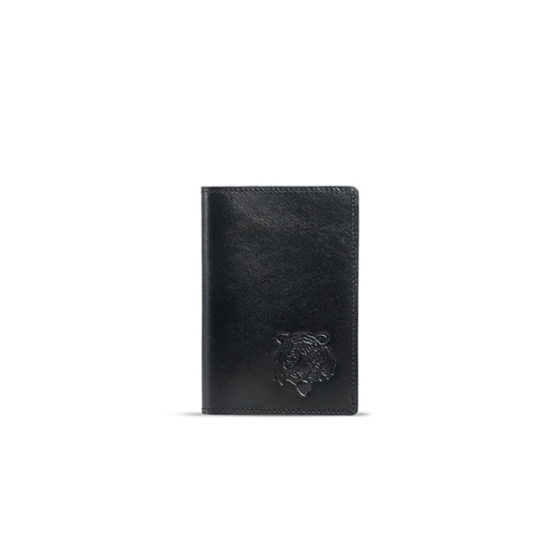 Passport Black Cover Holder