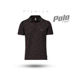 Fabrilife Premium Elite Edition Double PK Cotton Polo - Black