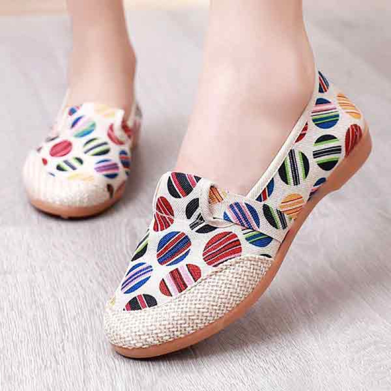 Multicolor Pump Shoe