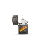 GRAY AC/DC ZIPPO