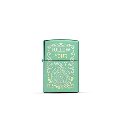 Follow Your Way Design Zippo