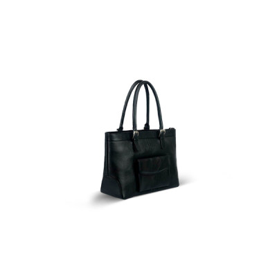 Women Executive Coach Leather Tote Bag