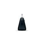 Black Square Leather Handbag