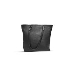 Black Leather Tote Bag