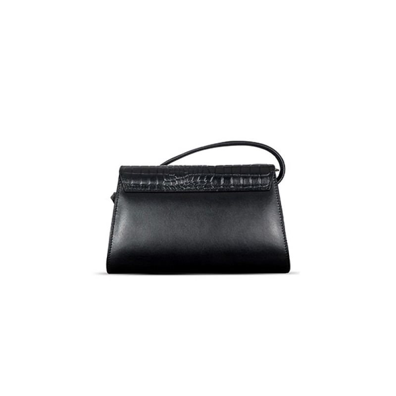 Slick Croco-Design Ladies Handbag