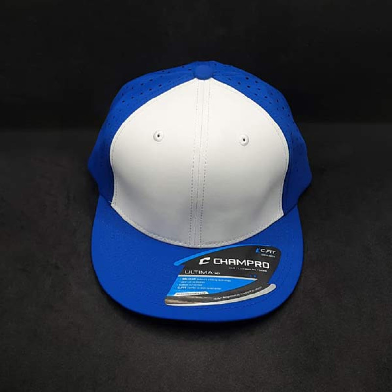 Blue n White Cap