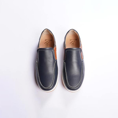 Mocassin Casual	Blue Shoe-RMS-09-BLUE