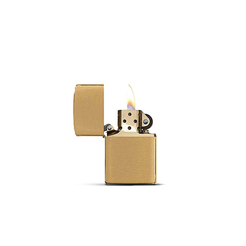 ARMOR BRUSHED BRASS DESIGN ZIPPO