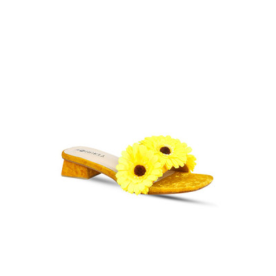 Flower Color Slippers Sandals Flat Sandals For Women