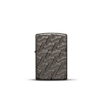 ARMOR GEOMATRIC WAVE DESIGN ZIPPO