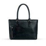 Women Executive Coach Leather Tote Bag