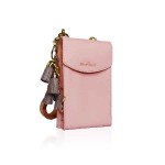 Ladies Pink Mobile Purse