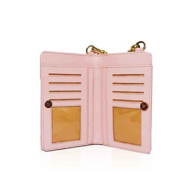 Ladies Pink Mobile Purse