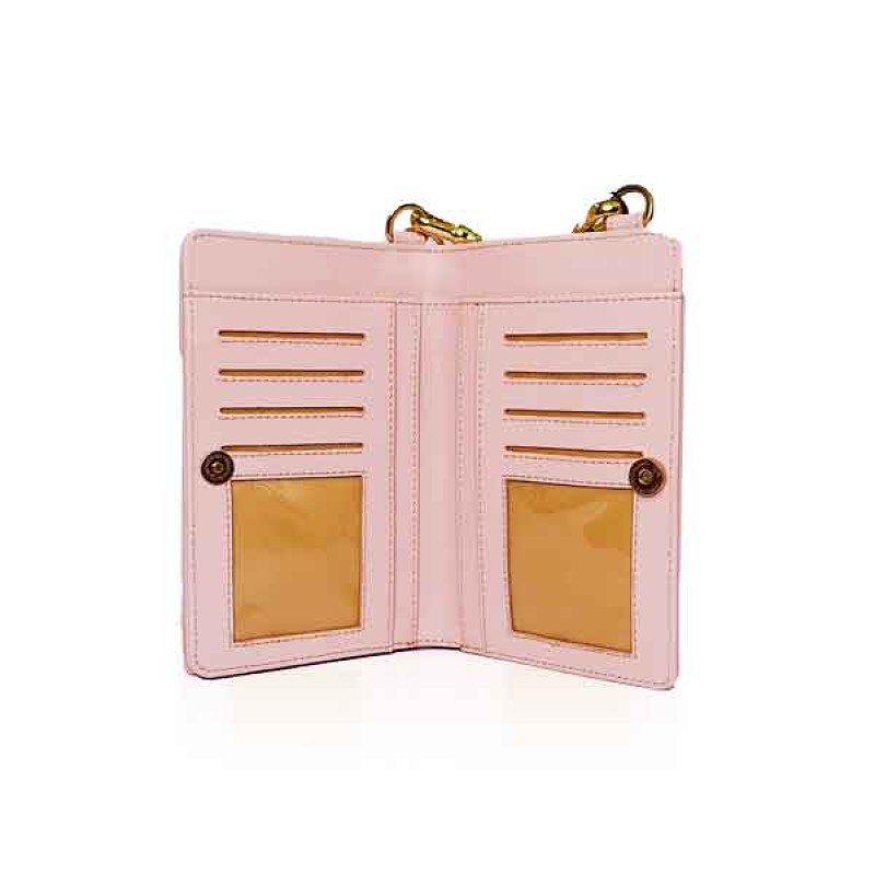 Ladies Pink Mobile Purse