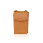 Ladies Brown Mobile Purse