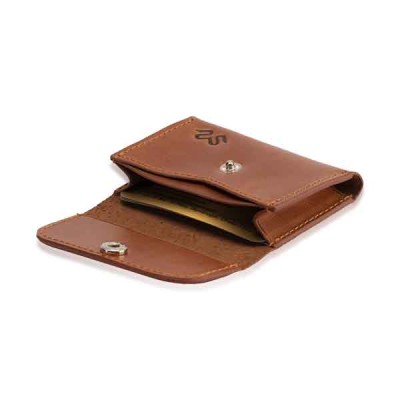 Brown Leather Card Holder