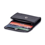 Black Leather Card Holder