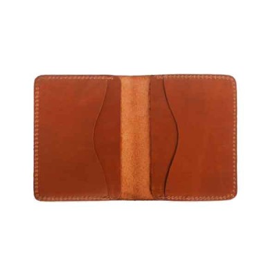 Leather Brown Card Holder Wallet