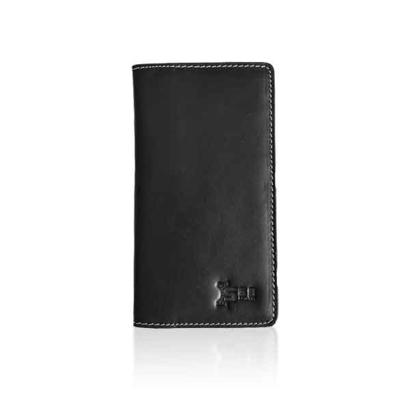 Semi Long Leather Wallet