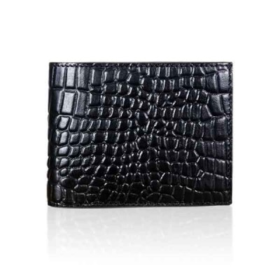 Crocodile Pattern Leather Wallet