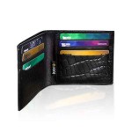 Crocodile Pattern Leather Wallet