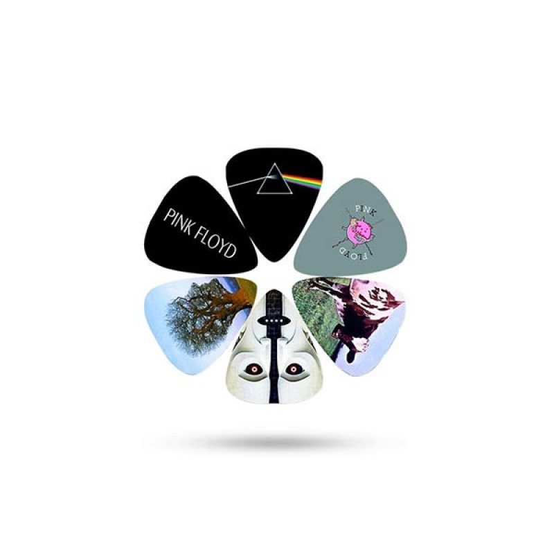 PINK FLOYD OFFICIAL LICENSING VARIETY PACK GUITAR PICK SET OF SIX