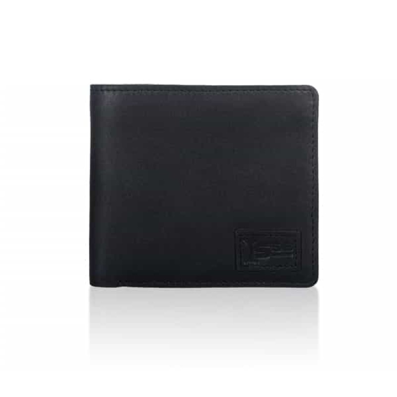 Black Exclusive Leather Slim Wallet