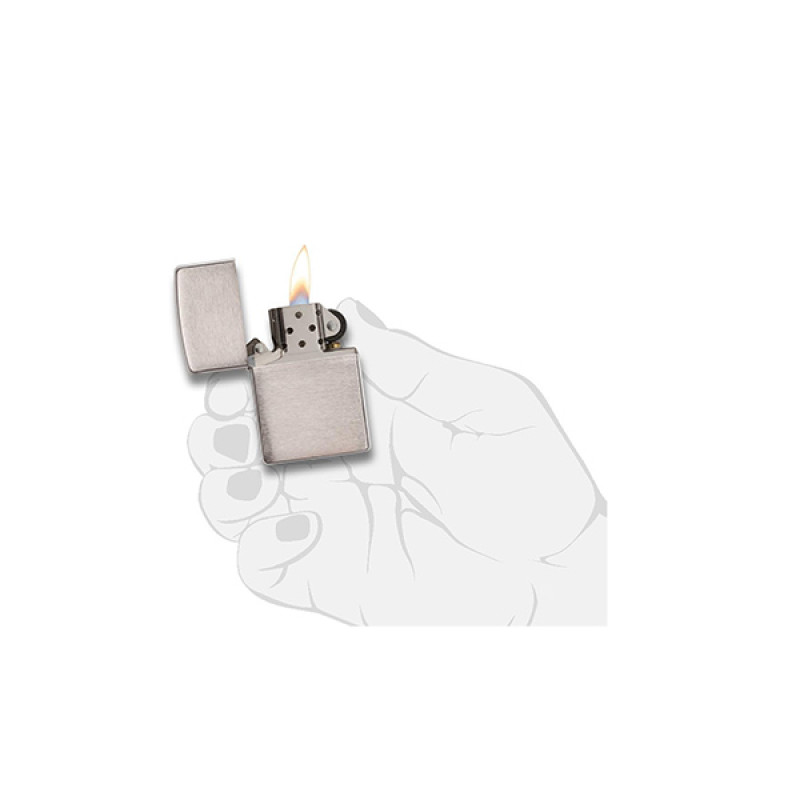 Classic Brushed Chrome-Zippo