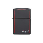 Classic Black and Red Zippo